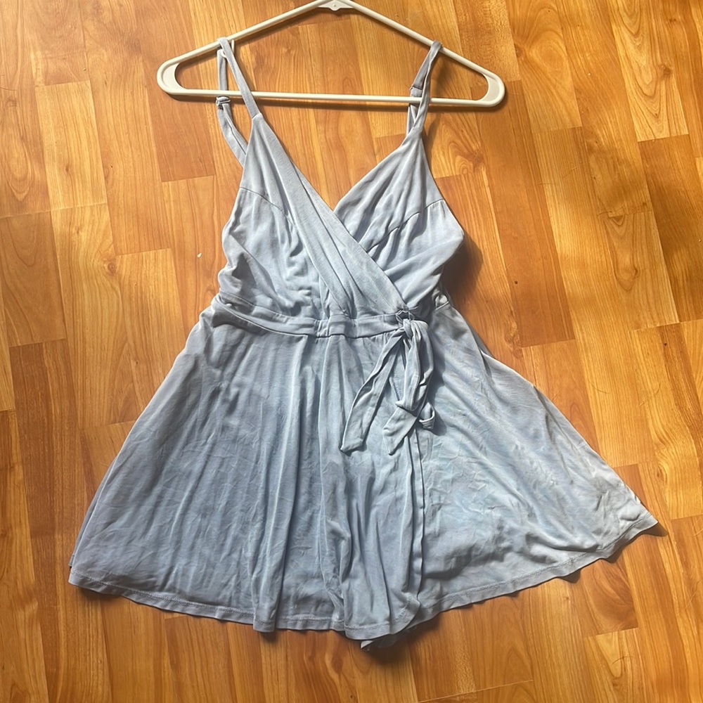 Urban outfitters blue romper size medium